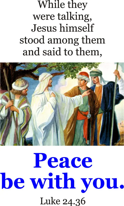Year B Easter Third Sunday