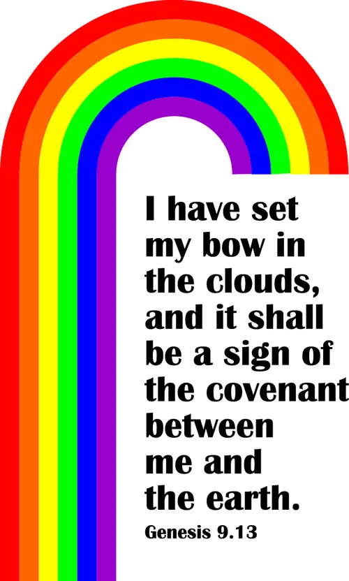 Lent First Sunday Year B -- Genesis 9:13 Rainbow Covenant