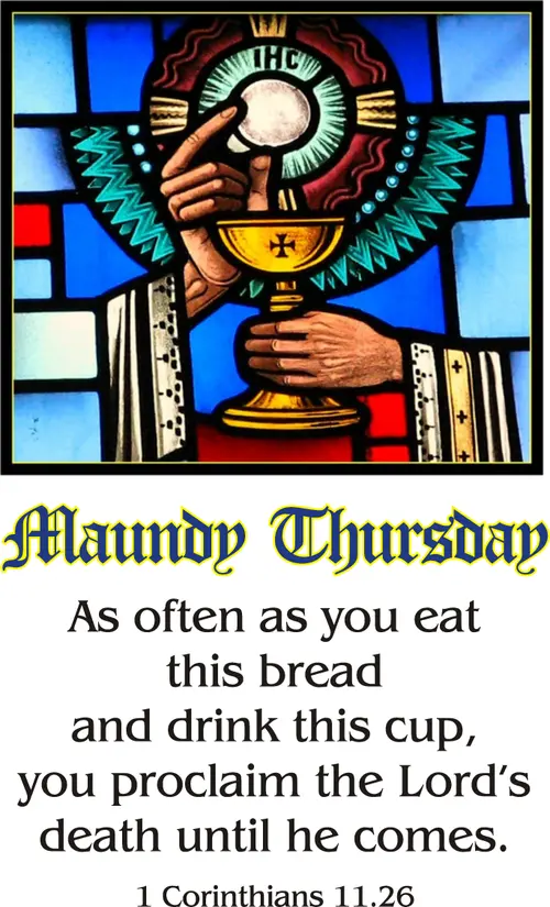 Year C Holy Week Maundy Thursday