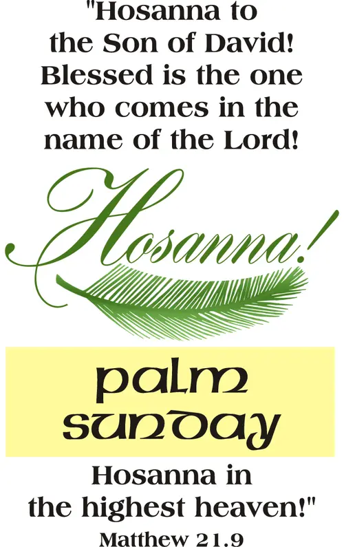 Year A Lent Palm/Passion Sunday