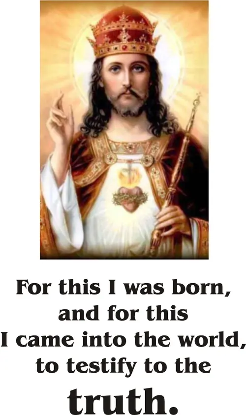 Year B After Pentecost Reign of Christ (Proper 29)