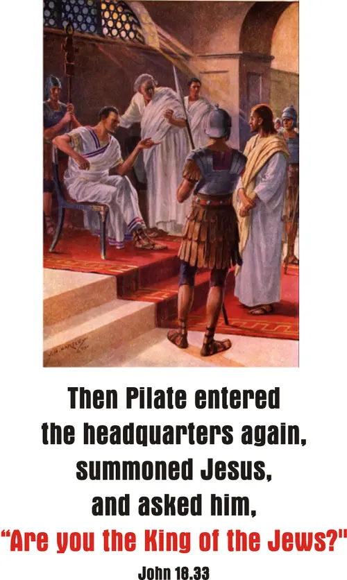 Year B After Pentecost Reign of Christ (Proper 29)