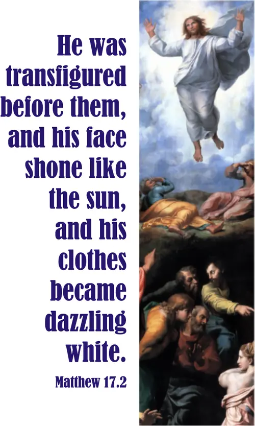 Year A Epiphany Transfiguration Sunday
