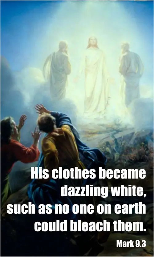 Year B Epiphany Transfiguration Sunday