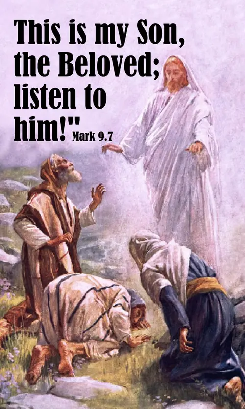 Transfiguration Sunday, Year B