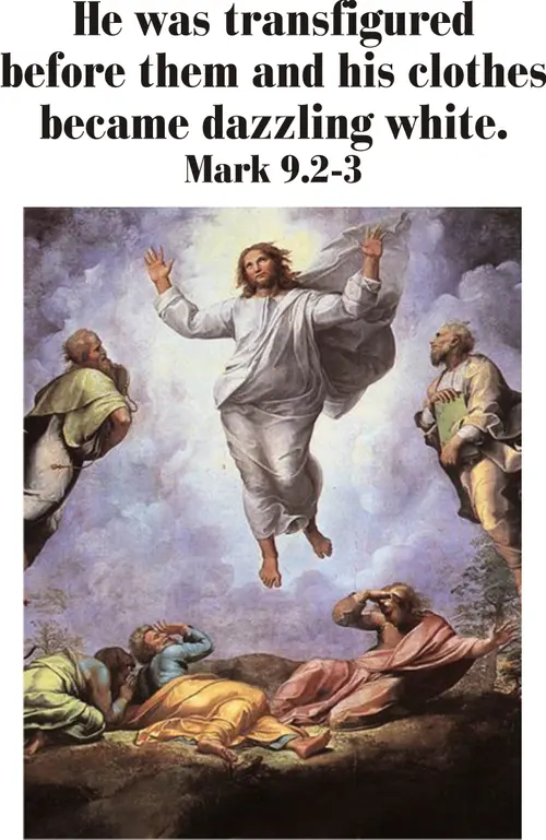 Year B Epiphany Transfiguration Sunday