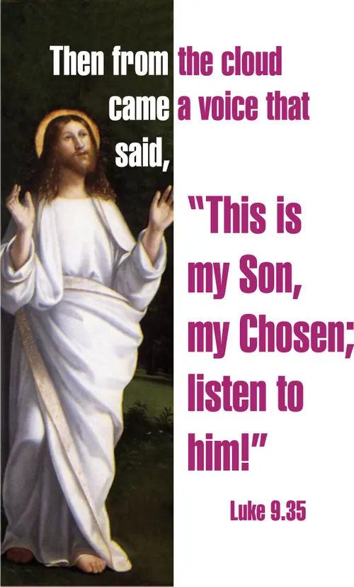 Year C Epiphany Transfiguration Sunday