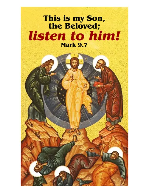 TransfigurationSundayB2go
