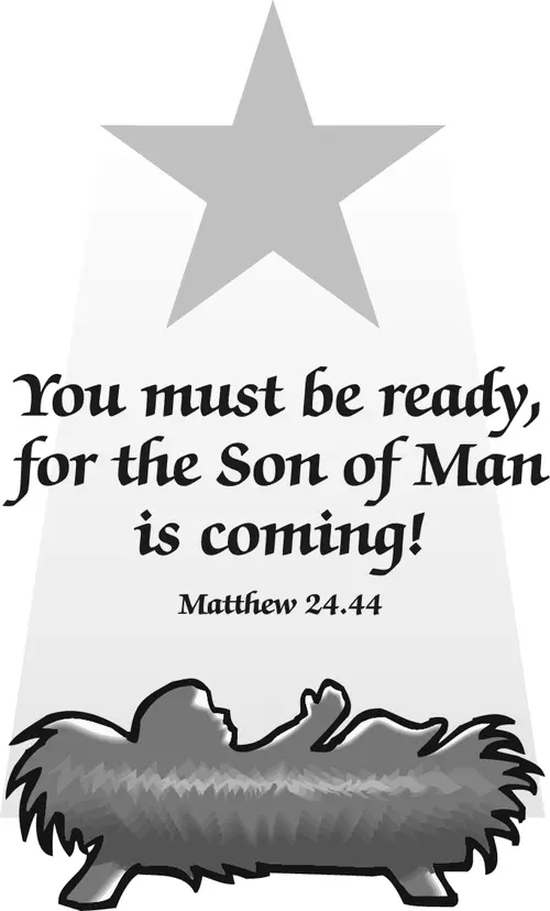 Year A Advent First Sunday (grayscale)