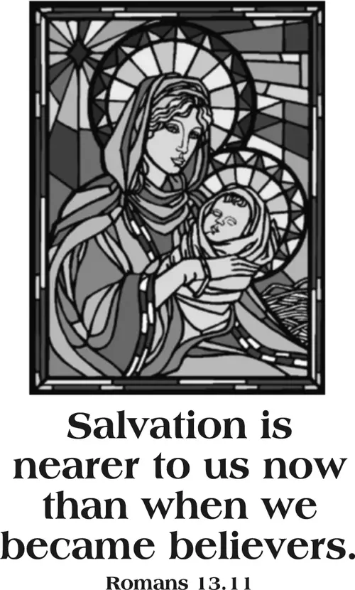 Year A Advent First Sunday (grayscale)
