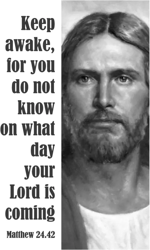 Year A Advent First Sunday (grayscale)