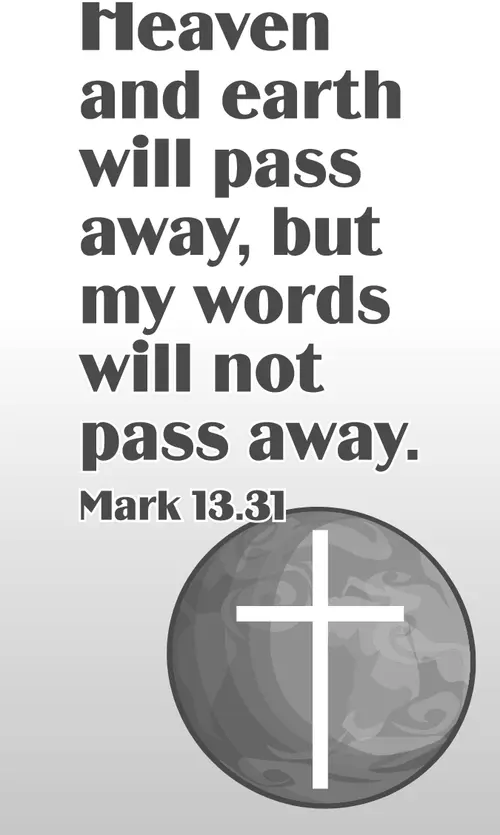 Year B Advent First Sunday (grayscale)