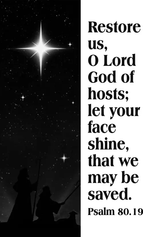 Year B Advent First Sunday (grayscale)