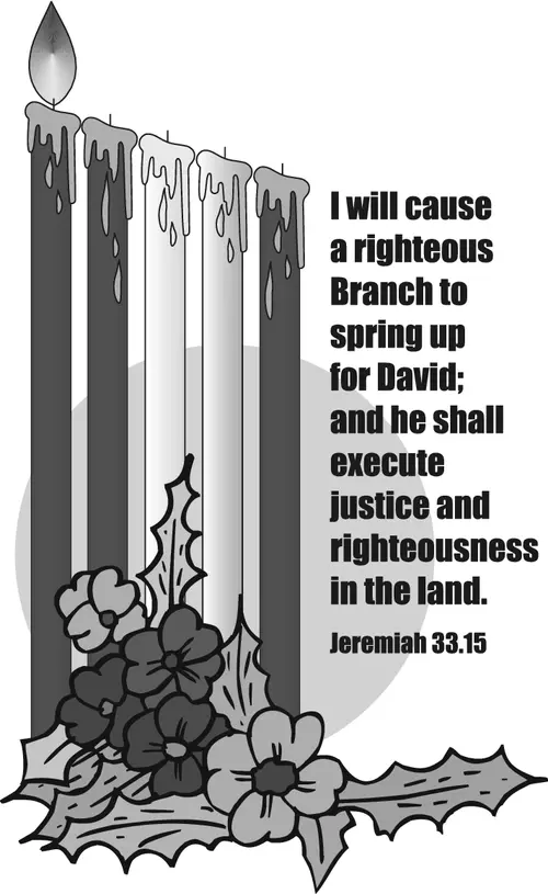 Year C Advent First Sunday (grayscale)