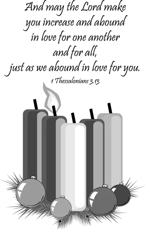 Year C Advent First Sunday (grayscale)