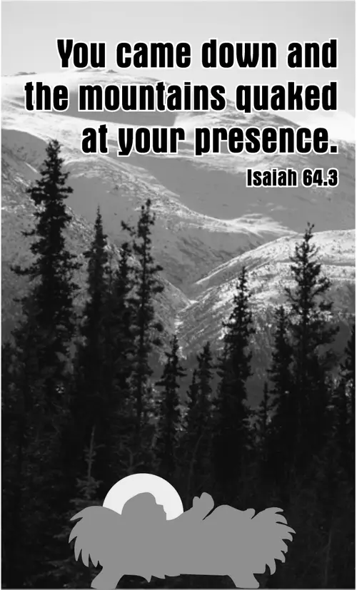 Year B Advent First Sunday (grayscale)