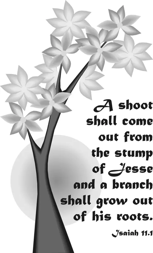 Year A Advent Second Sunday (grayscale)