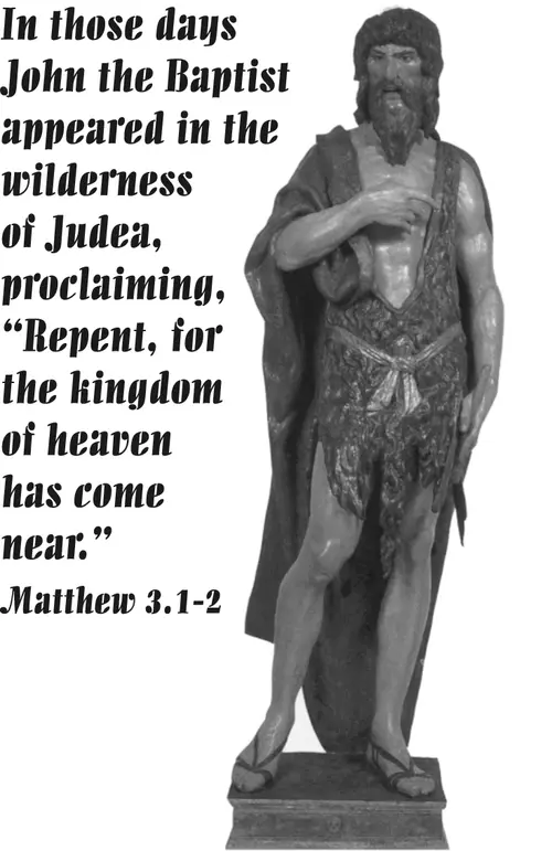 Year A Advent Second Sunday (grayscale)