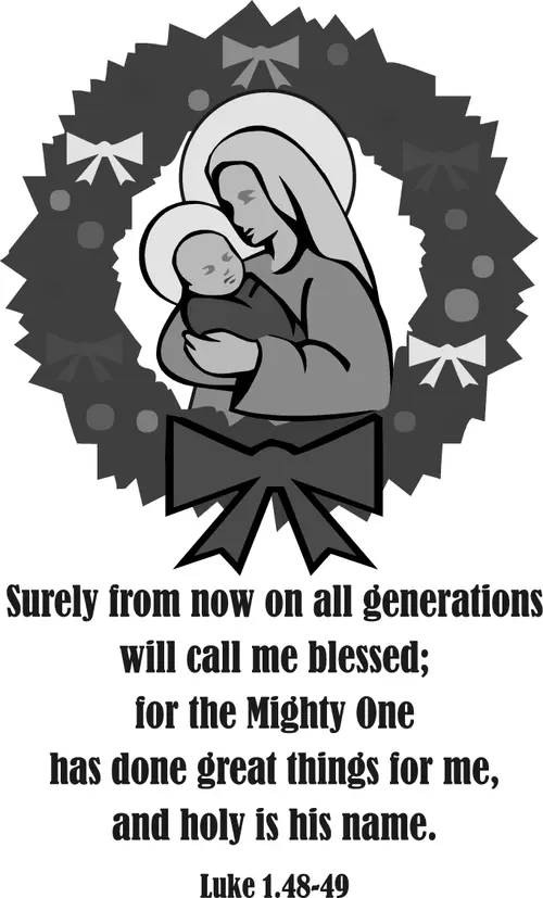 Year A Advent Third Sunday (grayscale)
