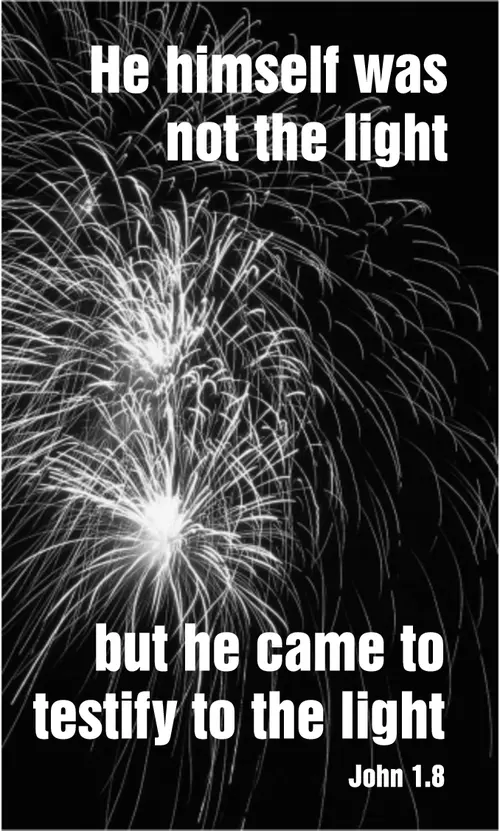 Year B Advent Third Sunday (grayscale)