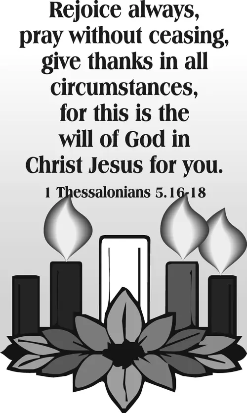 Year B Advent Third Sunday (grayscale)