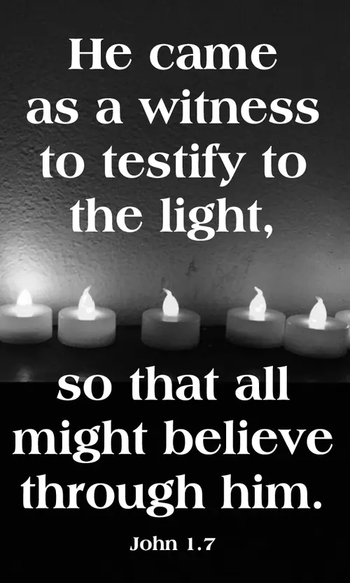 Advent Third Sunday (grayscale)