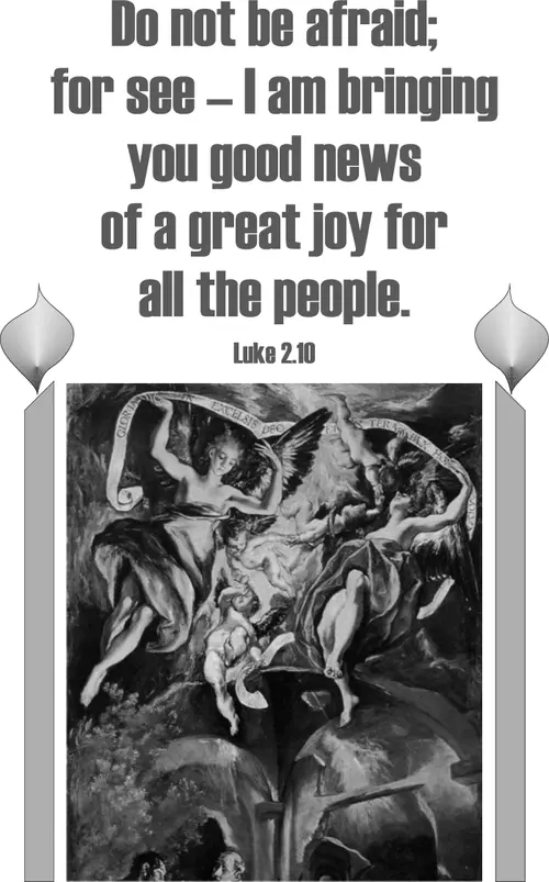 Year B Advent Third Sunday (grayscale)