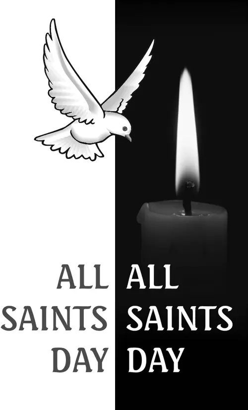 Year B After Pentecost All Saints Day (grayscale)