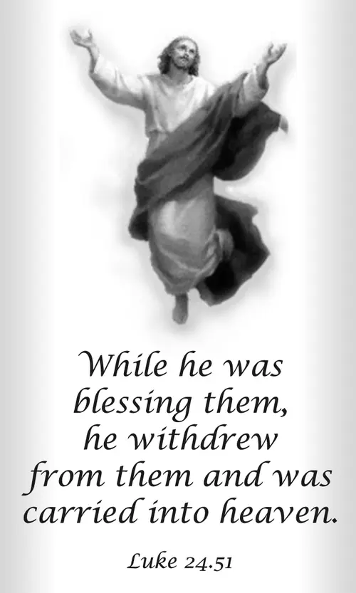 Year B Easter Ascension Day (grayscale)