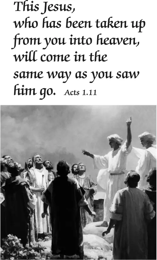Year B Easter Ascension Day (grayscale)