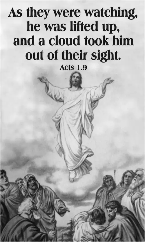 Year B Easter Ascension Day (grayscale)
