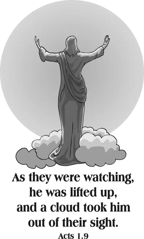 Year C Easter Ascension Day (grayscale)