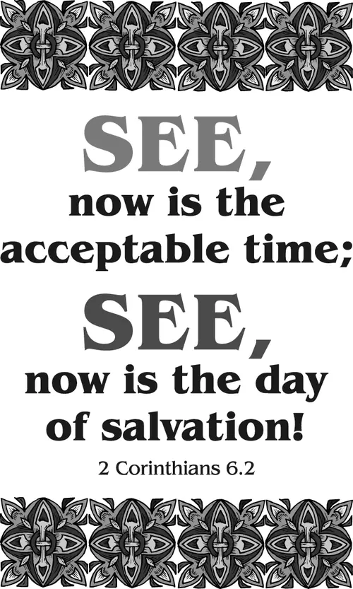 Year A Lent Ash Wednesday (grayscale)