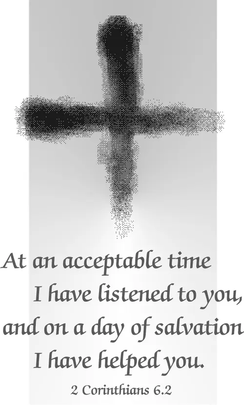 Year B Lent Ash Wednesday (grayscale)
