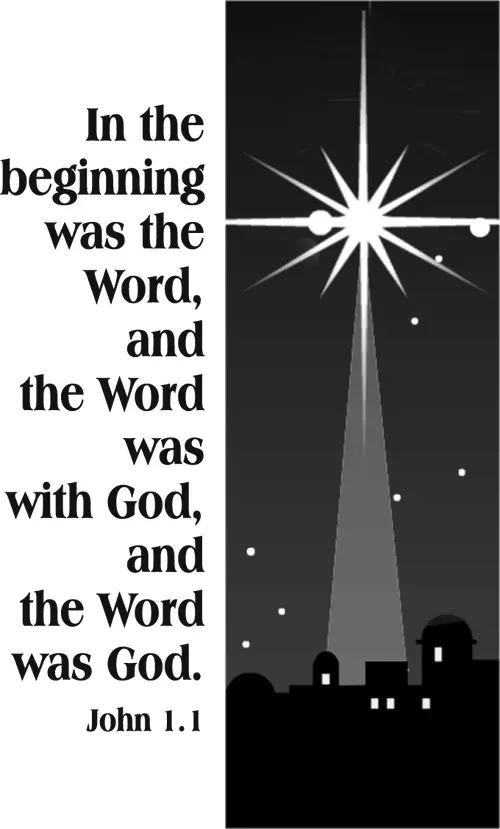 Year B Christmas Christmas Eve/Day (grayscale)