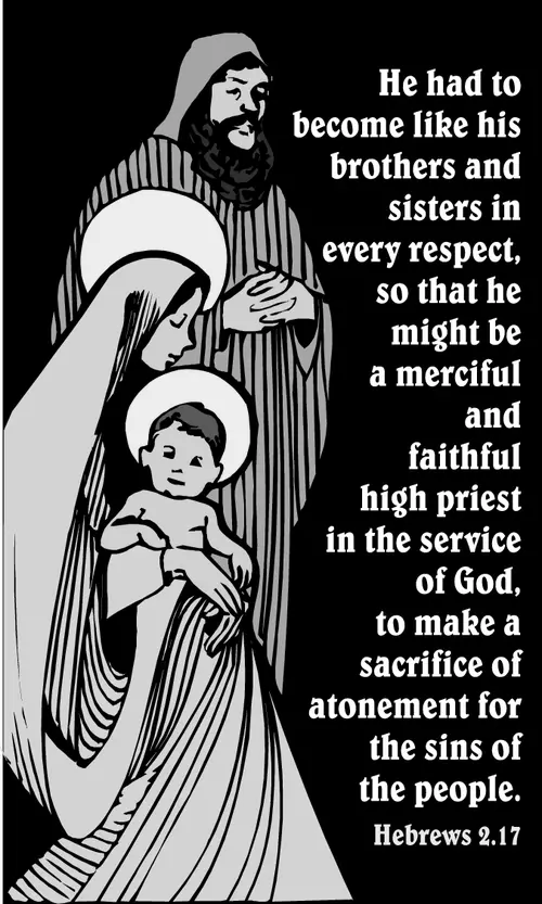 Year A Christmas First Sunday After Christmas (grayscale)
