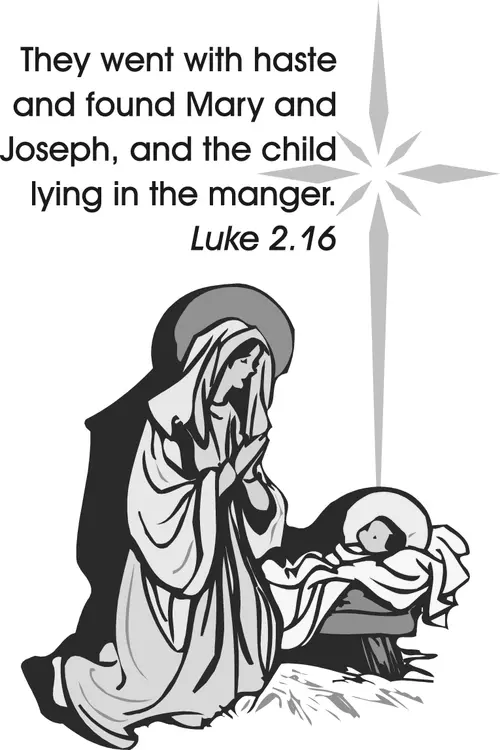 Year B Christmas Christmas Eve/Day (grayscale)