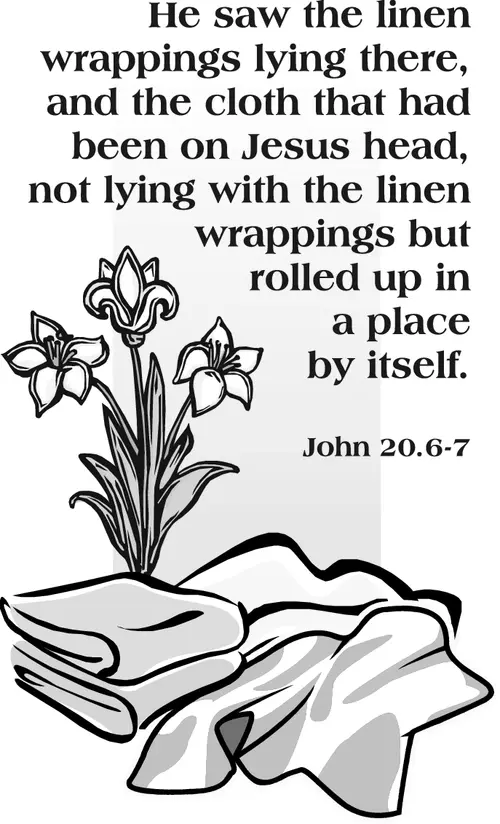 Year A Easter Easter Sunday (grayscale)