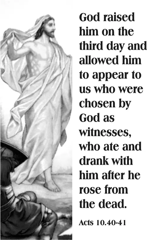 Year A Easter Easter Sunday (grayscale)