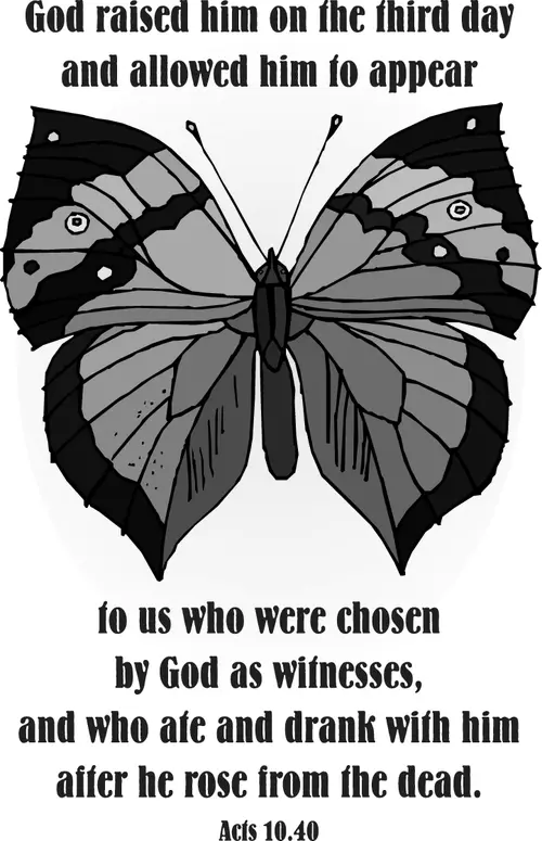 Year A Easter Easter Sunday (grayscale)