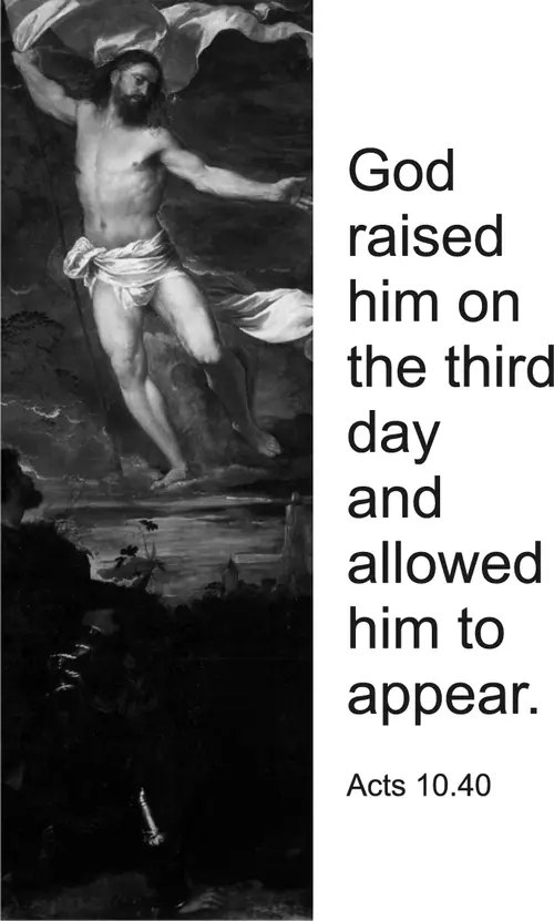 Year B Easter Easter Sunday (grayscale)