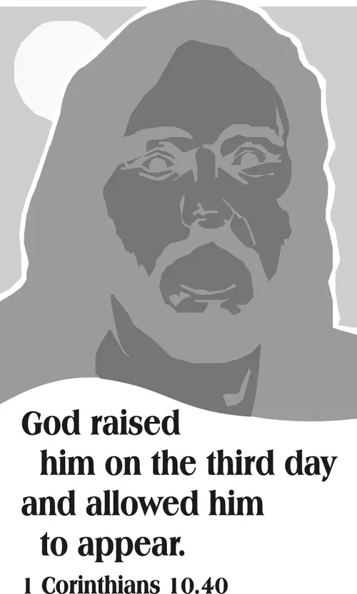 Year C Easter Easter Sunday (grayscale)