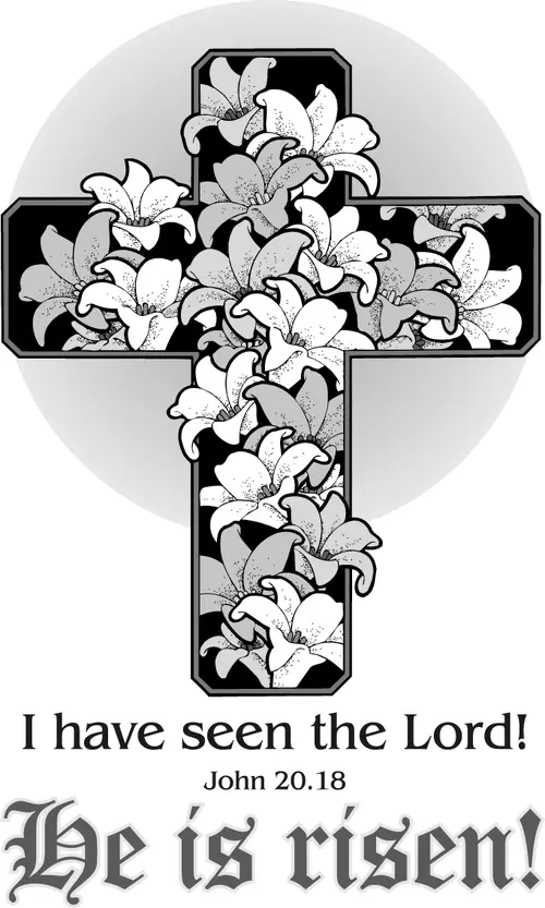 Year C Easter Easter Sunday (grayscale)