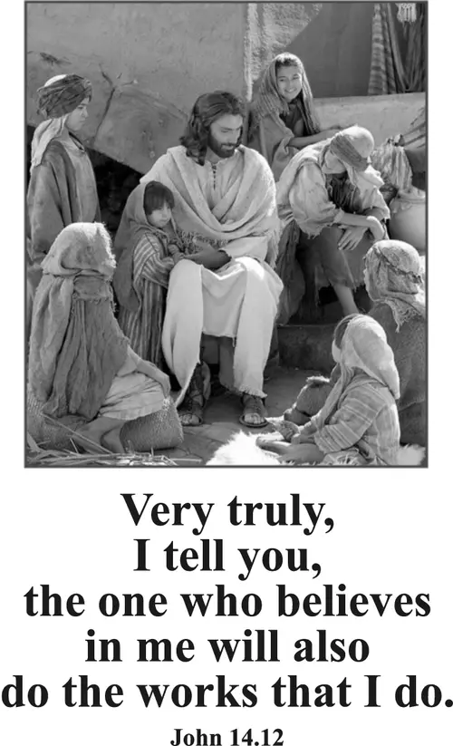Year A Easter Fifth Sunday (grayscale)