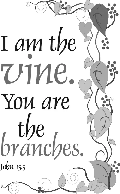 Year B Easter Fifth Sunday (grayscale)