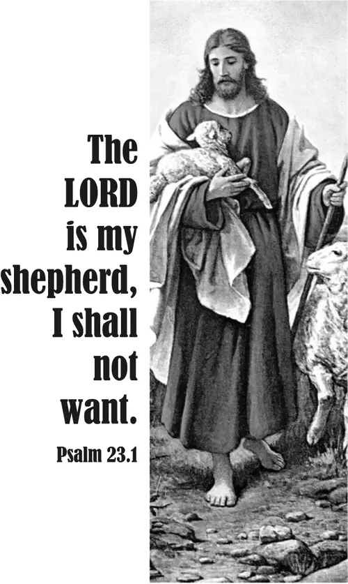 Year A Easter Fourth Sunday (grayscale)