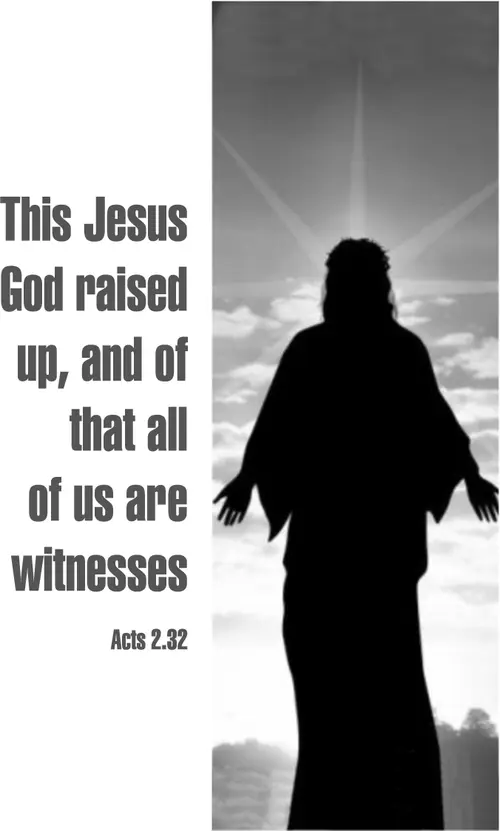 Year A Easter Second Sunday (grayscale)