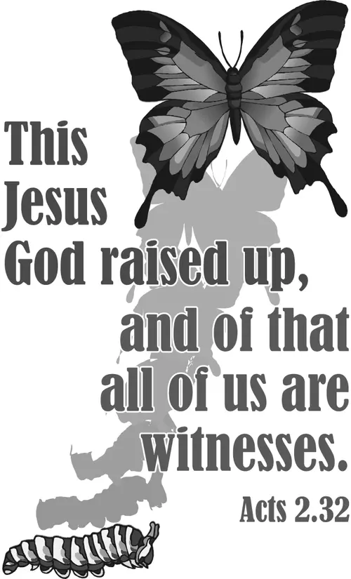 Year A Easter Second Sunday (grayscale)