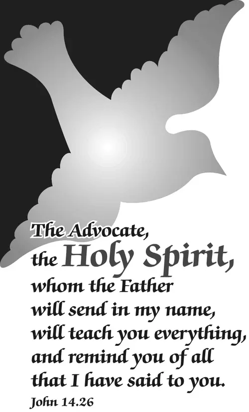 Year C Easter Sixth Sunday (grayscale)