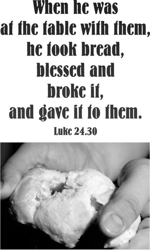 Year A Easter Third Sunday (grayscale)